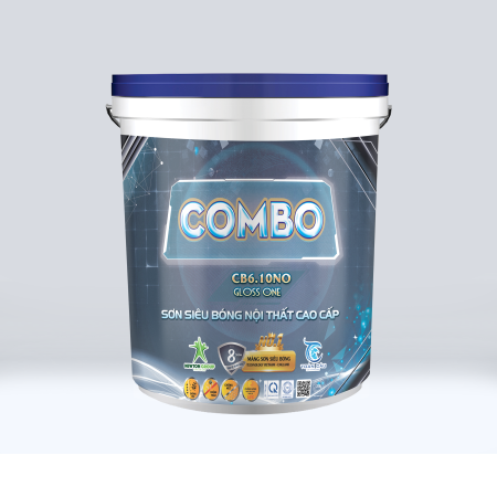 CB6.10NO-COMBO – GLOSS ONE : Sơn siêu bóng nội thất cao cấp