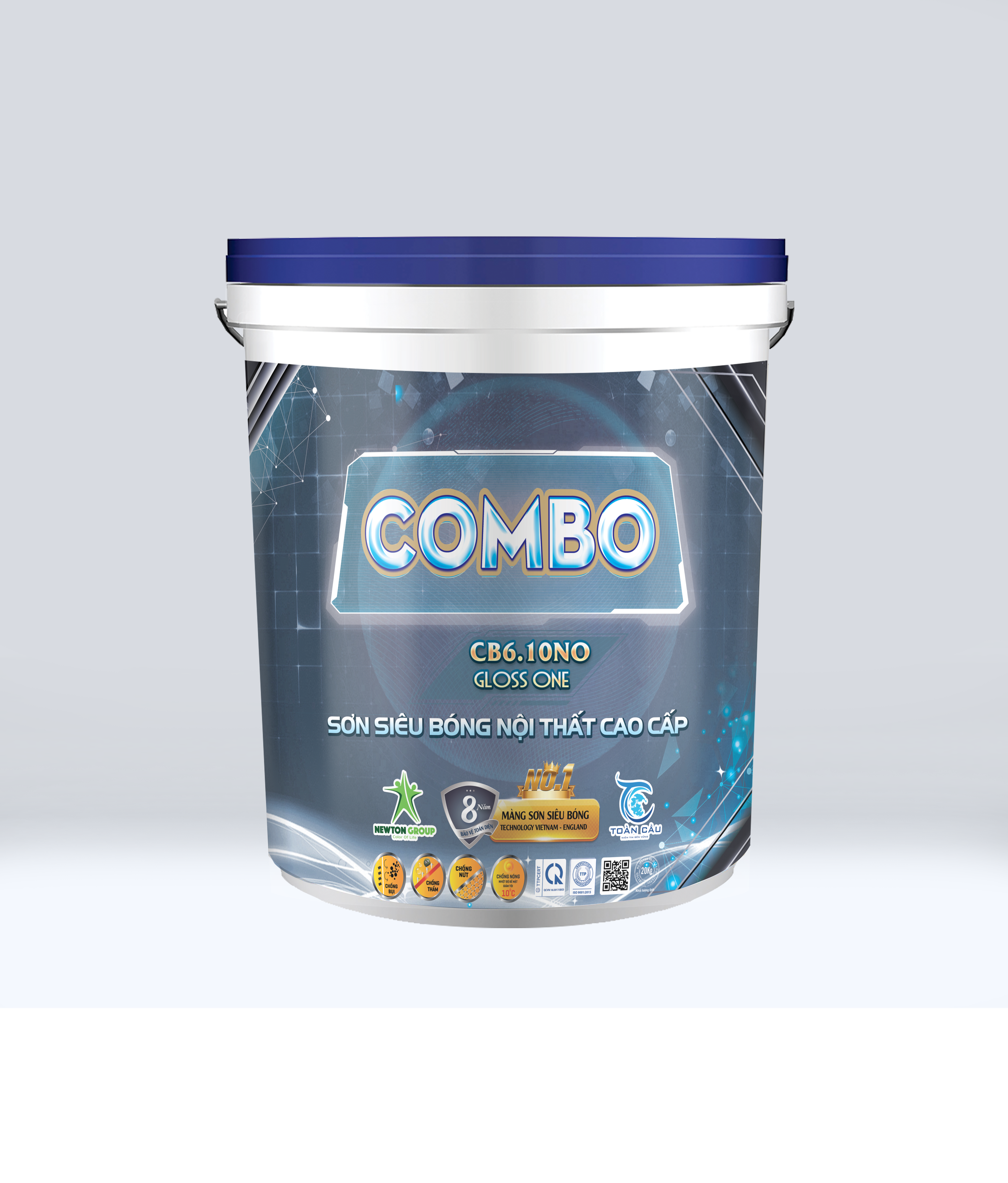 cb6-10no-combo-gloss-one-son-sieu-bong-noi-that-cao-cap CB6.10NO-COMBO – GLOSS ONE : Sơn siêu bóng nội thất cao cấp