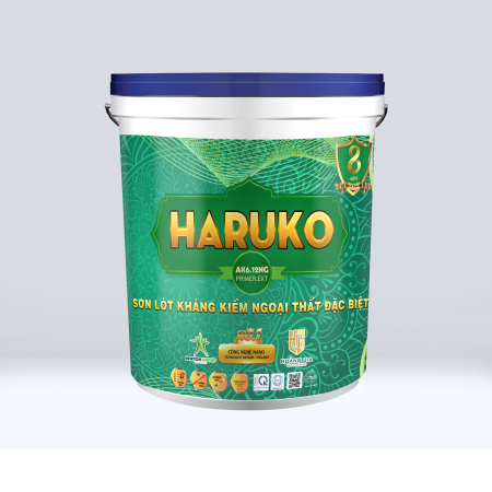 AK6.12NG-HARUKO–PRIMER.EXT: Sơn lót kháng kiềm ngoại thất Nano