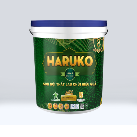 AK6.3-HARUKO EASY WASH : Sơn nội thất lau chùi hiệu quả