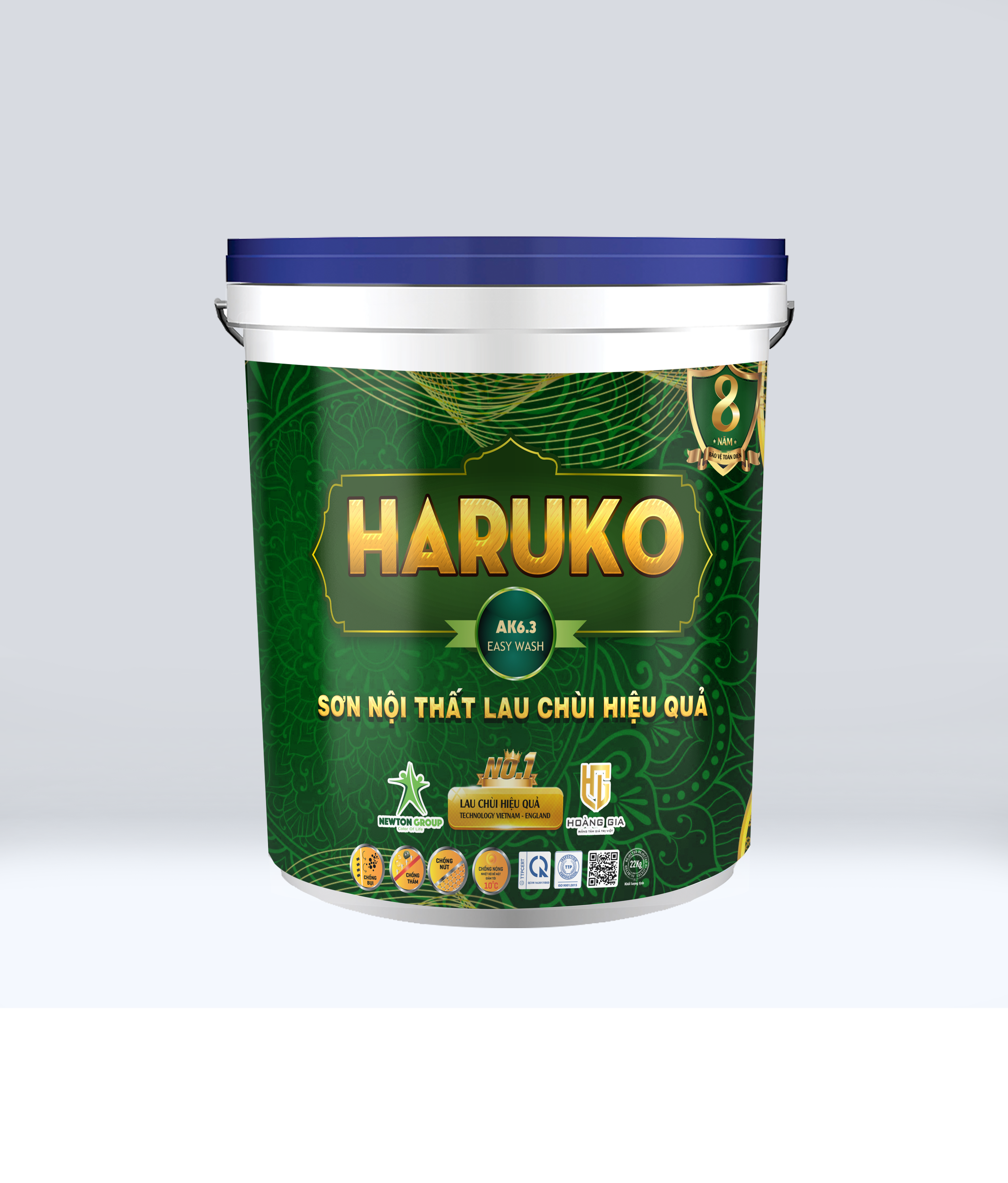 ak6-3-haruko-easy-wash-son-noi-that-lau-chui-hieu-qua AK6.3-HARUKO EASY WASH : Sơn nội thất lau chùi hiệu quả
