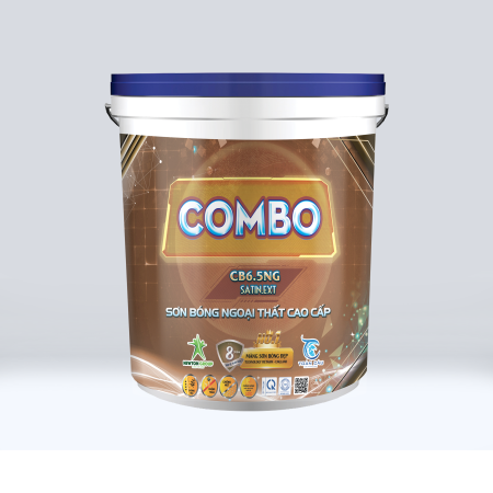 CB6.5NG-COMBO – SATIN.EXT : Sơn bóng ngoại thất cao cấp