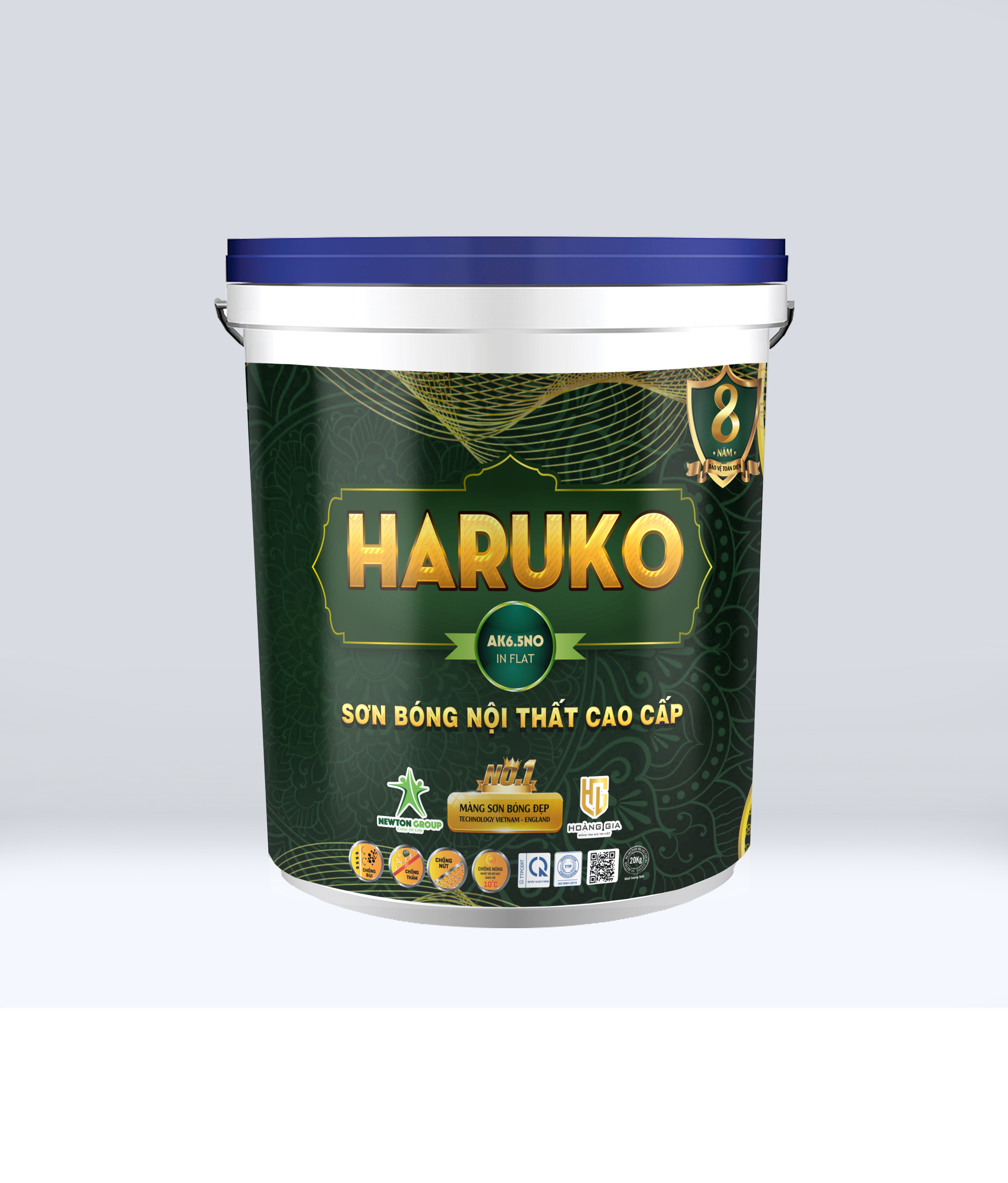 ak6-5no-haruko-in-flat-son-bong-noi-that-cao-cap AK6.5NO-HARUKO – IN FLAT : Sơn bóng nội thất cao cấp