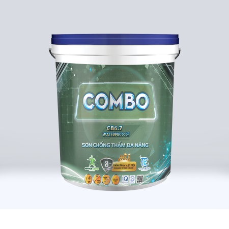 CB6.7-COMBO – WATERPROOF : Sơn chống thấm đa năng