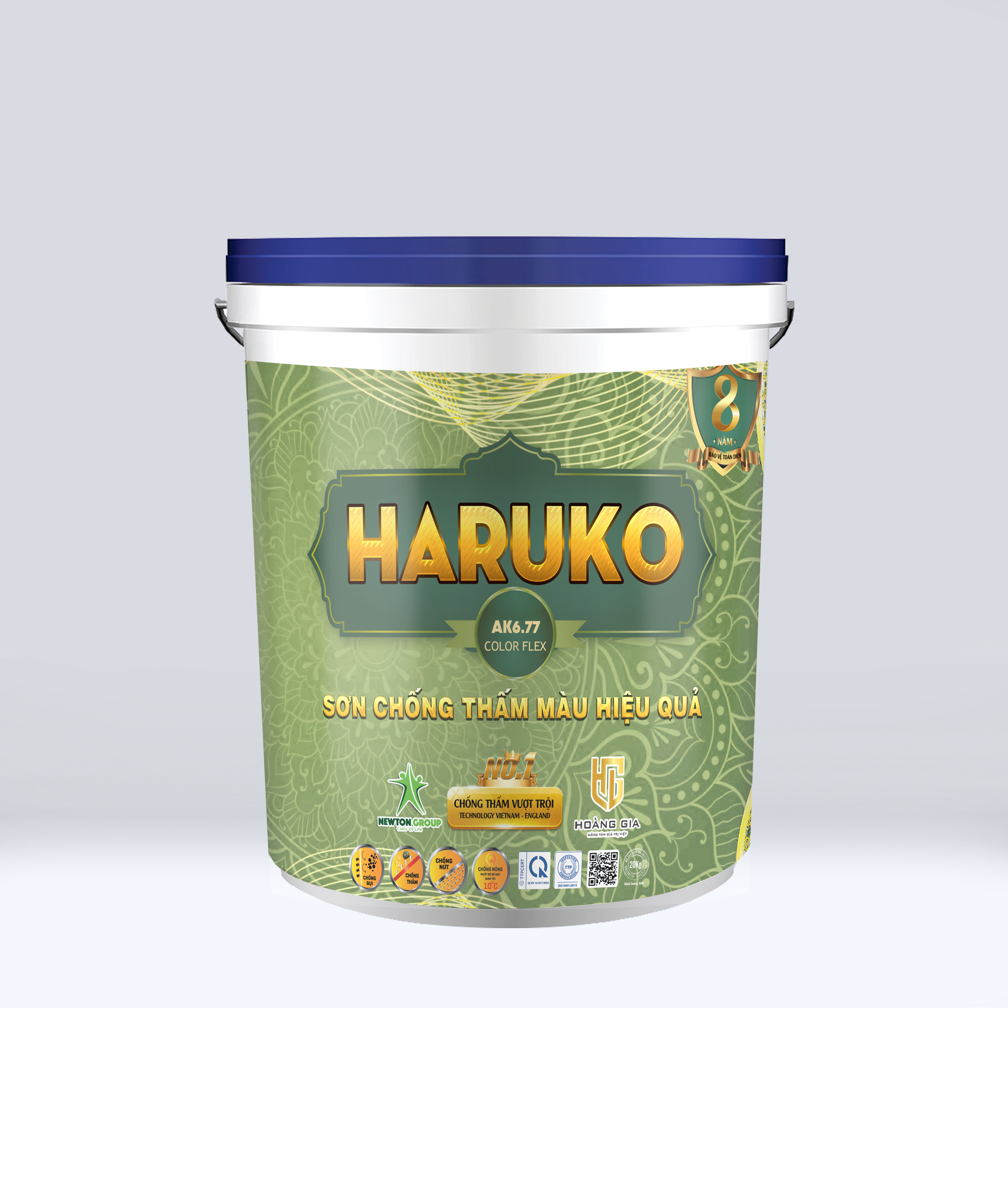 ak6-77-haruko-color-flex-son-chong-tham-mau-hieu-qua AK6.77-HARUKO – COLOR FLEX : Sơn chống thấm màu hiệu quả