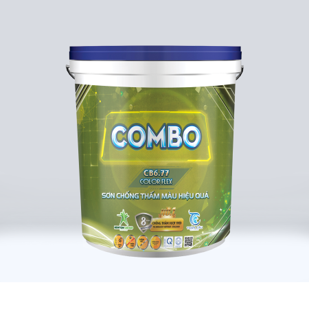 CB6.77-COMBO – COLOR FLEX : Sơn chống thấm màu hiệu quả