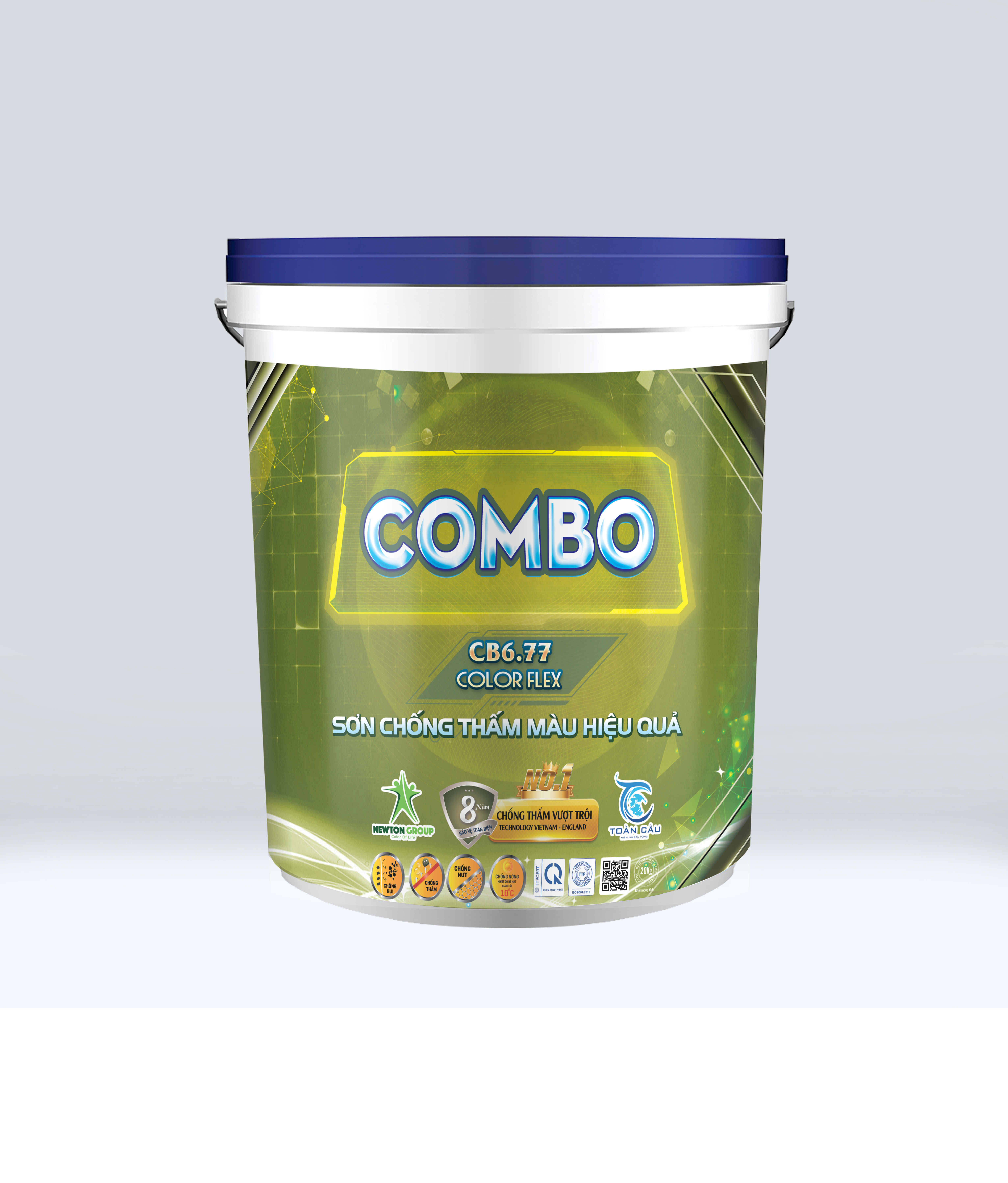cb6-77-combo-color-flex-son-chong-tham-mau-hieu-qua CB6.77-COMBO – COLOR FLEX : Sơn chống thấm màu hiệu quả