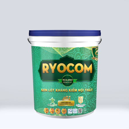 RC6.6NO-RYOCOM–PRIMER.INT : Sơn lót kháng kiềm nội thất
