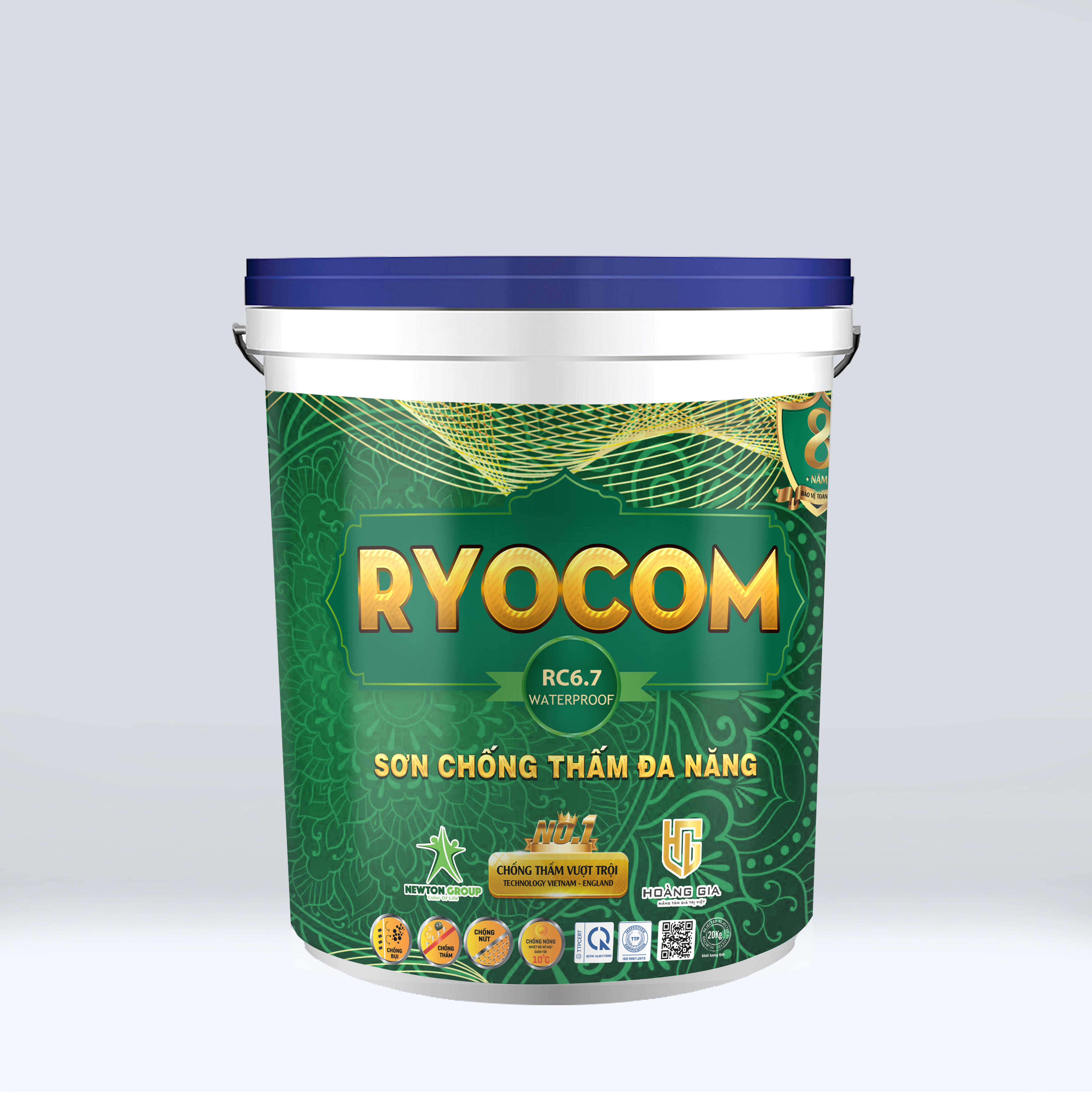 rc6-7-ryocom-waterproof-son-chong-tham-da-nang RC6.7-RYOCOM – WATERPROOF : Sơn chống thấm đa năng