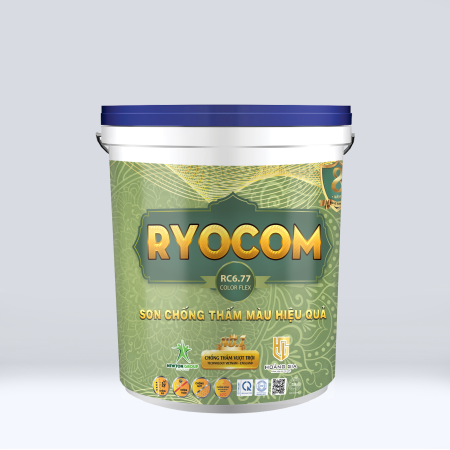 RC6.77-RYOCOM – COLOR FLEX : Sơn chống thấm màu hiệu quả