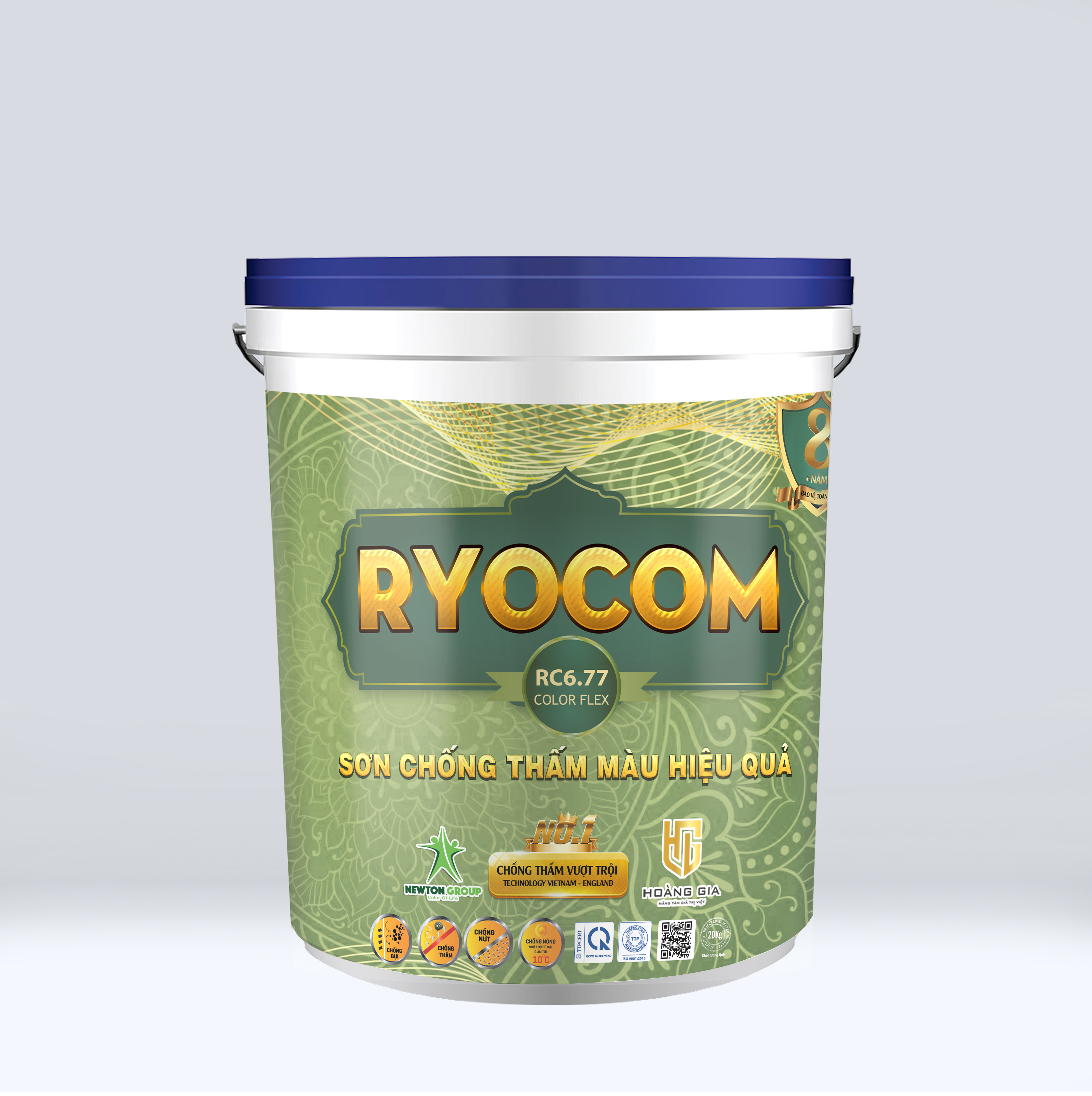 rc6-77-ryocom-color-flex-son-chong-tham-mau-hieu-qua RC6.77-RYOCOM – COLOR FLEX : Sơn chống thấm màu hiệu quả