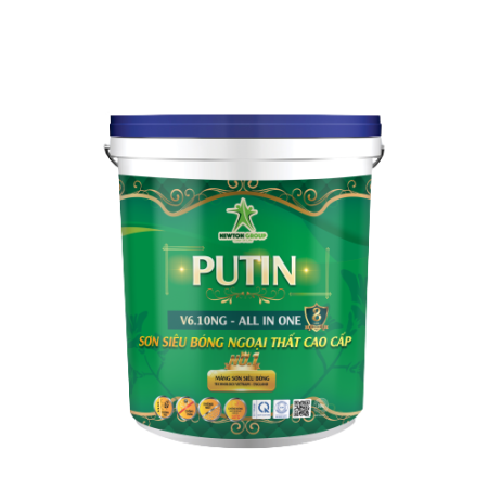 sơn siêu bóng ngoại thất cao cấp Putin