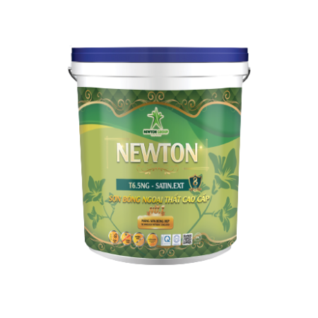 T6.5NG-SATIN.EXT - Sơn bóng ngoại thất cao cấp nano -sơn Newton