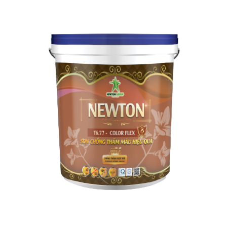T6.77-COLOR FLEX - Sơn chống thấm màu hiệu quả-sơn Newton