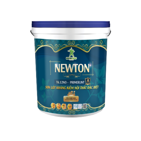 T6.12NO-PRIMER.EXT-Sơn lót kháng kiềm nội thất đặc biệt, nano -NEWTON