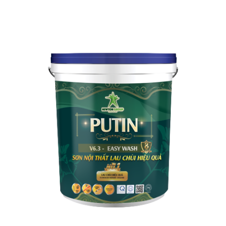 Sơn nội thất lau chùi hiệu quả putin