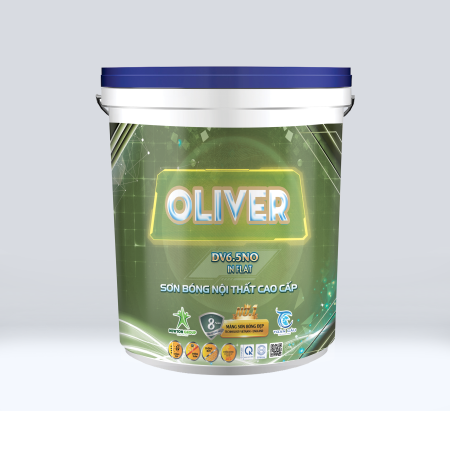 DV6.5NO-OLIVER – IN FLAT : Sơn bóng nội thất cao cấp