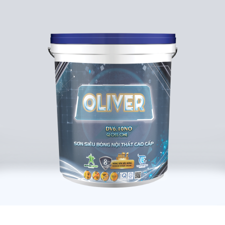 GLOSS ONE - Sơn siêu bóng nội thất cao cấp-OLIVER