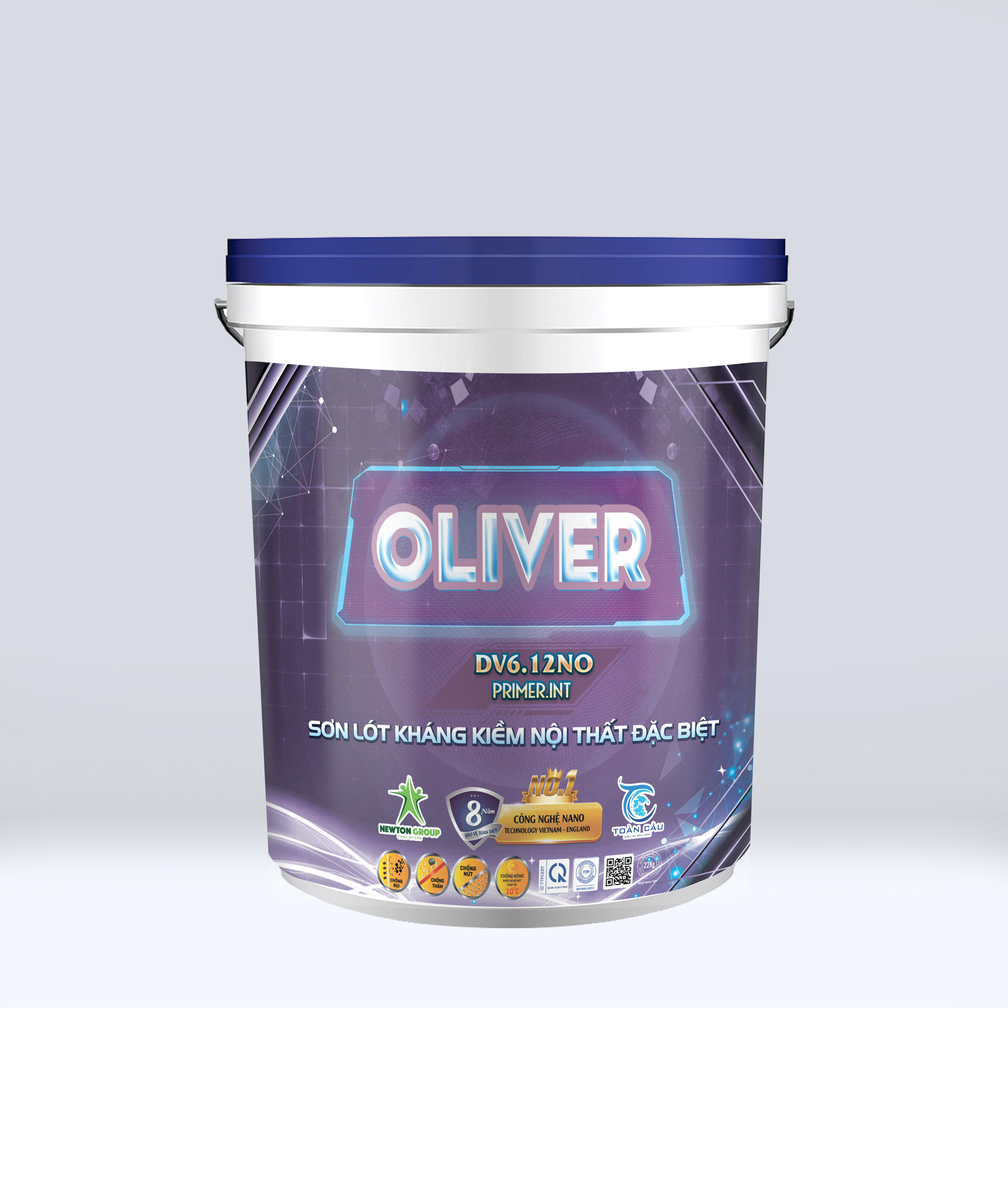 DV6.12NO-OLIVER-PRIMER.INT–Sơn lót chống kiềm nội thất Nano dv6-12no-oliver-primer-int-son-lot-chong-kiem-noi-that-dac-biet-nano